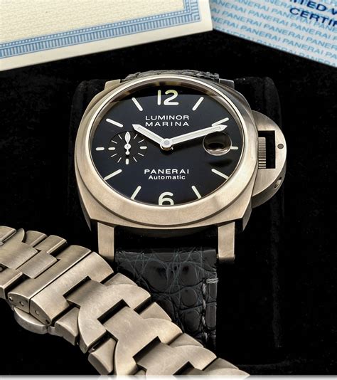 Panerai Luminor Marina 40mm Blue Titanium 